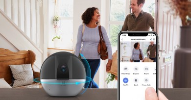 EZVIZ C6W ผู้ช่วยดูแลภายในบ้านหมุนได้ 360° พร้อมความละเอียด True-WRD
