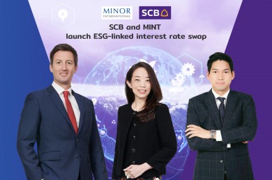 ไทยพาณิชย์ จับมือ ไมเนอร์ เปิดตัว ESG-Linked Interest Rate Swap