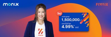 มันนิกซ์ปลื้มสินเชื่อนาโนฯ โตทะลุเป้าเปิดตัว “ฟินนิกซ์ อิกไนท์” ขยายฐานลูกค้ามนุษย์เงินเดือน