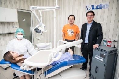 ‘LDC Dental’ ยกระดับห้องทำฟัน ติดตั้ง “LDC next normal Air Change”