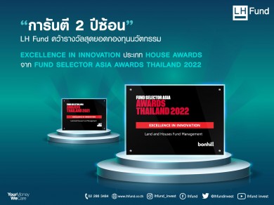 คว้ารางวัล Excellence in Innovationจาก Fund Selector Asia Awards Thailand 2022