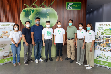 รักบ้านเกิด ร่วมกับ เค เฟรช พาเกษตรกรแลกเปลี่ยนความรู้ธุรกิจมะพร้าว
