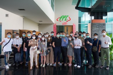 FPI ให้ข้อมูลนักลงทุน พร้อมพาเยี่ยมชมโรงงาน
