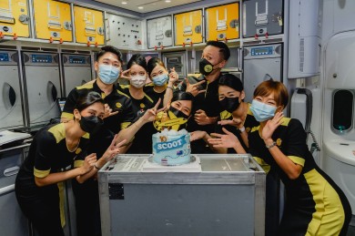 สกู๊ตฉลองครบรอบ 10 ปี จัดแคมเปญแจกตั๋วเครื่องบินฟรี 10,000 ที่นั่ง