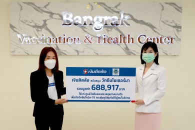 “เงินติดล้อ” สนับสนุน วัคซีนโมเดอร์นา