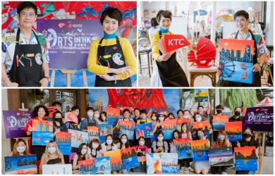 เคทีซีร่วมกับการท่องเที่ยวฮ่องกง ชวนสมาชิกสายอาร์ตร่วมกิจกรรมวาดรูปสุดเอ็กซ์คลูซีฟ “ARTS in HK”