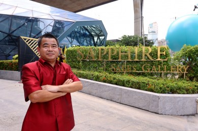 JRY เผยความคืบหน้า 90% Sapphire Luxurious Condominium สาทร-พระราม 3