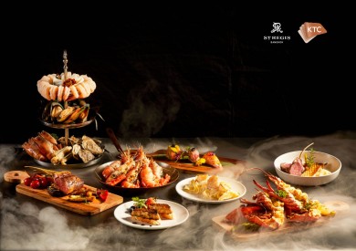 เคทีซีเอาใจสมาชิกบัตรเคทีซี วีซ่า จัดโปรเด็ดที่ห้องอาหารวูว์ เดอะ เซนต์ รีจิส กรุงเทพฯ