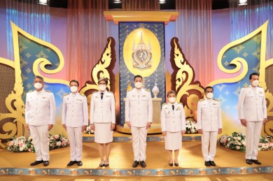 บสย. บันทึกเทปถวายพระพรชัยมงคล พระบรมราชชนนีพันปีหลวง