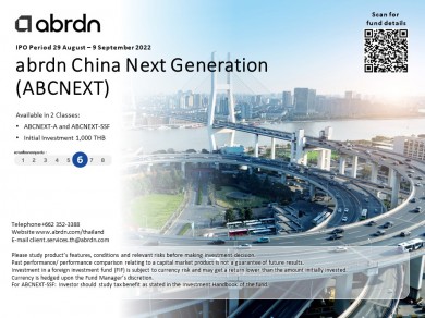 อเบอร์ดีน ส่งกองทุน abrdn China Next Generation Fund ลุยหุ้น MID-SMALL