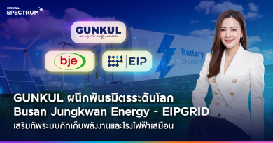 GUNKUL ผนึก Busan Jungkwan Energy-EIPGRID เสริมทัพระบบกักเก็บพลังงานและโรงไฟฟ้าเสมือน