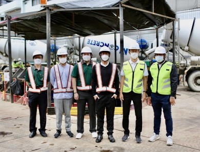 สถาพร เอสเตท ตรวจคุณภาพการก่อสร้าง โครงการ “เดอะ คราวน์ เรสซิเดนท์เซส”