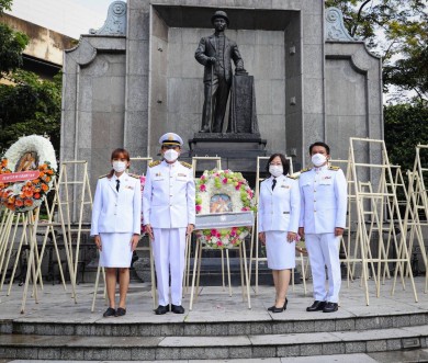 ธ.ก.ส. วางพวงมาลาวันปิยมหาราช 23 ตุลาคม 2565