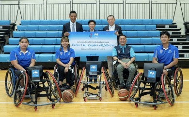 “กรุงไทย” สานฝันทัพนักกีฬาวีลแชร์บาสเกตบอลไทย ชิงแชมป์โลกที่สหรัฐอาหรับเอมิเรสต์