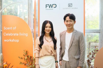 FWD ประกันชีวิต ร่วมกับ DONNA CHANGกับกิจกรรม “Scent of Celebrate living Workshop”
