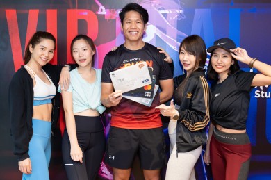 เคทีซีชวนสมาชิกสายสตรองออกกำลังกายหลบฝน กับโปรโมชันพิเศษที่ แอ็บโซลูท ยู