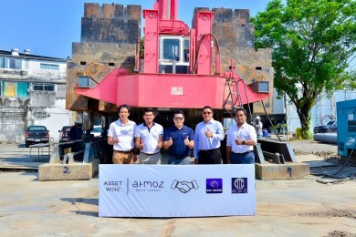 WGE ร่วมทำพิธีลงเสาเอก โครงการ “Atmoz Oasis อ่อนนุช”