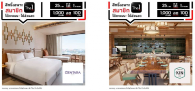 The 1 ชวนขาเที่ยวประเดิมทริปรับหน้าหนาวก่อนใคร ปักหมุดสะสม-แลกคะเนน โรงแรมเซ็นทารา โคราช