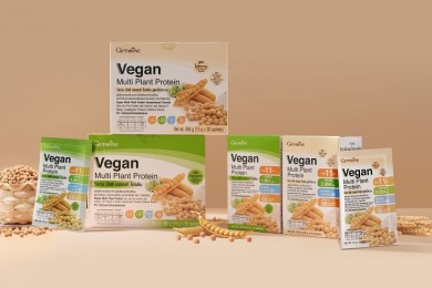 กิฟฟารีน ส่งสูตรลับดูแลสุขภาพด้วย วีแกน มัลติ แพลนท์ โปรตีน