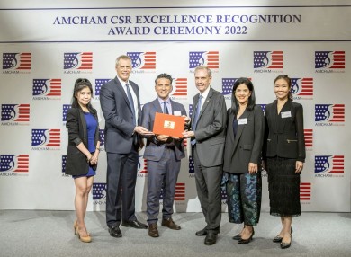 อินโดรามา เวนเจอร์ส คว้ารางวัล “AMCHAM CSR Excellence Recognition” เป็นปีแรก