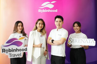 “Robinhood Travel” แท็กทีม “SERENATA Hotels & Resorts Group” ลดที่พักสูงถึง 5,000 บาท