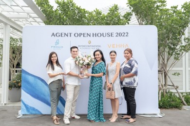 PROUD จัด AGENT OPEN HOUSE 2022 แนะนำโครงการลักชัวรี่ อินเตอร์คอนฯ เรสซิเดน และเวหา