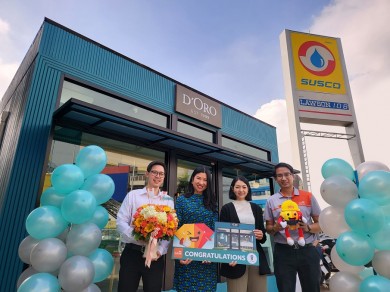 ‘ตราเพชร’ ร่วมยินดีเปิดร้านกาแฟ D’Oro