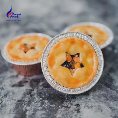 บางกอกแอร์เวย์ส เสิร์ฟเมนูพิเศษวันคริสต์มาส “พายผลไม้แห้ง” ทุกเที่ยวบิน 25 ธ.ค.นี้