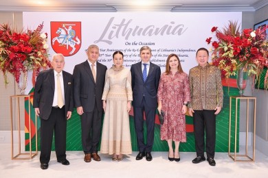เฉลิมฉลองวันครบรอบ 33 ปี การสถาปนาอิสรภาพ และวันครบรอบปีที่ 105 แห่งการฟื้นฟู “สาธารณรัฐลิทัวเนีย”