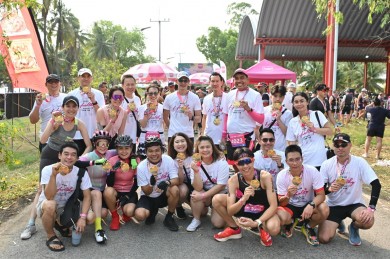 เมืองไทยประกันชีวิต จัดการแข่งขันสนามแรก “เมืองไทยไตรกีฬา @สามร้อยยอด 2023”