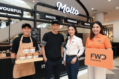 FWD ประกันชีวิต จับมือ Molto สร้าง Brand Experience สุดปัง