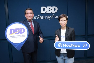 NocNoc จับมือ กรมพัฒน์ ดัน SMEs กลุ่ม Home and Living ทั่วไทย