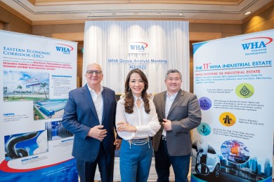 WHA GROUP พบนักวิเคราะห์ ประกาศกลยุทธ์การดำเนินธุรกิจเพื่อการเติบโตอย่างยั่งยืน