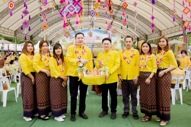 “ไวไว” ร่วมสืบสานงานบุญ “ดอกคูนเสียงแคนและถนนข้าวเหนียว ประจำปี2566”