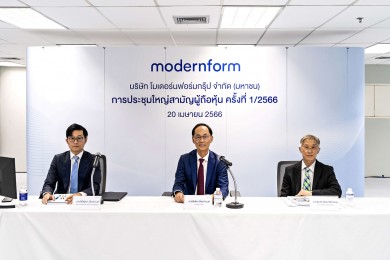 โมเดอร์นฟอร์มกรุ๊ป ประชุมใหญ่สามัญผู้ถือหุ้น ครั้งที่ 1/2566