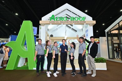 AEROFLEX ยกทัพนวัตกรรมฉนวนกันความร้อนใต้หลังคา AERO-ROOF จัดแสดงภายในงานสถาปนิก 2566