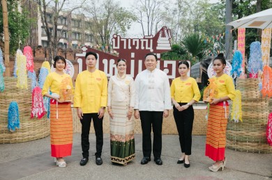 ไวไว ร่วม ตักบาตรปี๋ใหม่เมือง ตามฮีดฮอยชาวล้านนา ประจำปี ๒๕๖๖