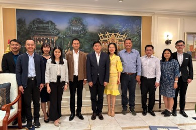 อธิบดีกรมการท่องเที่ยวเข้าเยี่ยมคารวะเอกอัครราชทูตไทยประจำสาธารณรัฐประชาชนจีน