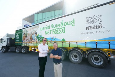 เนสท์เล่ นำร่องรถขนส่งพลังงานไฟฟ้า 100%
