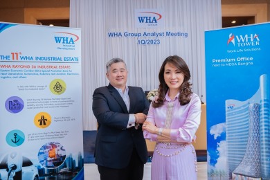 WHA GROUP พบนักวิเคราะห์ ส่งซิก จ่อปิดดีลหลายโครงการ