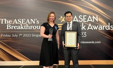 ไทยยูเนี่ยน คว้ารางวัลใหญ่เวที ASEAN Risk Awards 2023 จากสิงคโปร์