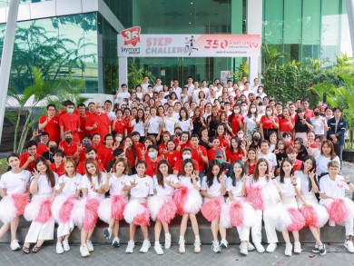 เจมาร์ทจัดแคมเปญรวมพลังพนักงานฉลองครบรอบ 35 ปี 350 ล้านก้าว