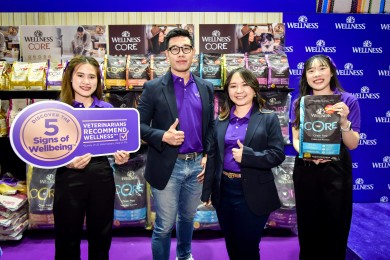 WELLNESS CORE อาหารสัตว์เลี้ยงพรีเมี่ยมแบรนด์จากสหรัฐบุกตลาดไทย