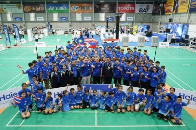 ไฮเออร์ ประเทศไทย จัดกิจกรรม “Haier Inspire Future Dreams Badminton Camp 2023