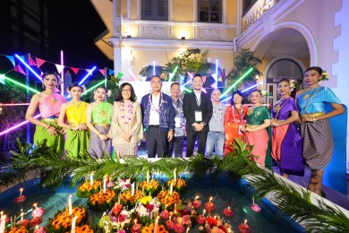 TCMA จัดเลี้ยงต้อนรับผู้นำอาซียนซีเมนต์ โชว์ Soft Power อาหารไทย บรรยากาศลอยกระทง
