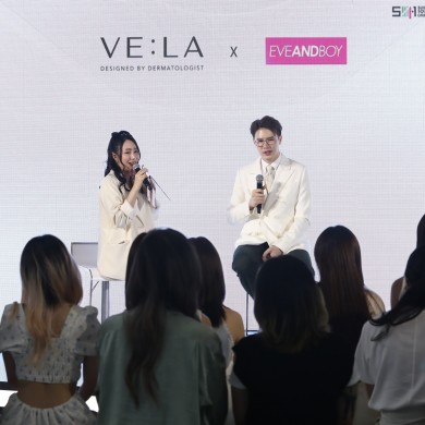 สกินแคร์แบรนด์ VE:LA จับมือ EVEANDBOY จัดกิจกรรม Exclusive Talk คุยสด เจาะลึกเทคนิคดูแลผิว