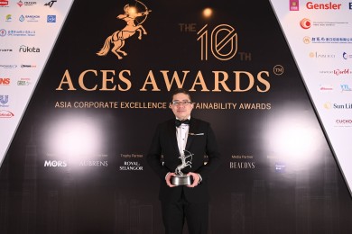 EA คว้ารางวัล Entrepreneur of the Year ในงาน Asia Corporate Excellence & Sustainability Awards (ACES) 2023