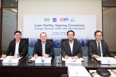EXIM BANK จับมือ ADB และ JICA สนับสนุนเงินกู้ร่วม 3,900 ลบ. ให้กลุ่มบริษัท EA