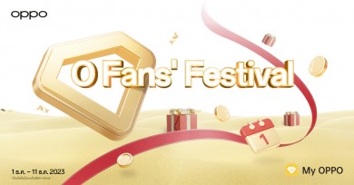 OPPO จัดเต็มมอบสิทธิสุดพิเศษ ในแคมเปญ O Fans’ Festival 2023