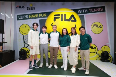 FILA เปิดตัวคอลแลปส์คอลเลคชั่น “FILA x Smiley®” เอาใจสายสตรีท